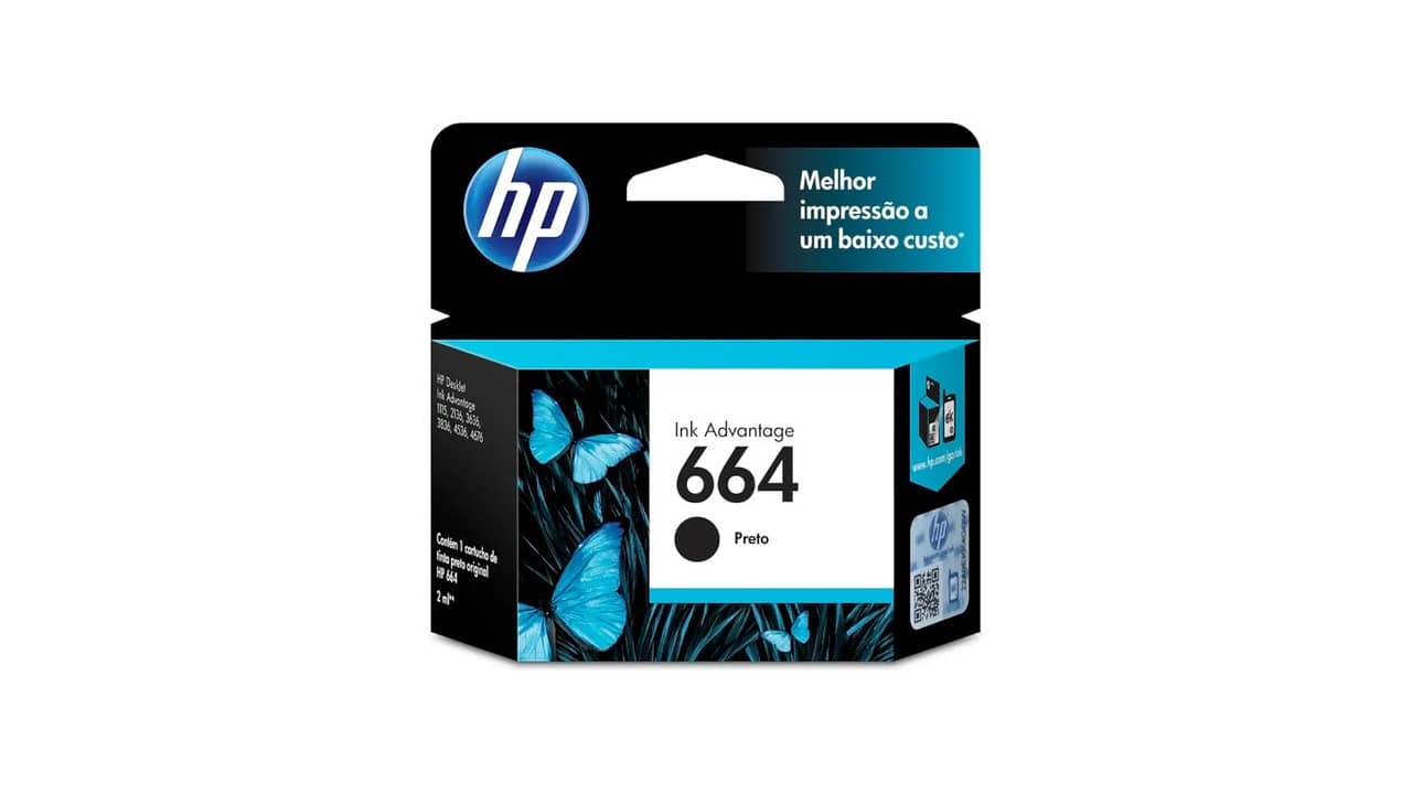 Cartucho HP 664: As 10 Melhores Opções Originais e Compatíveis
