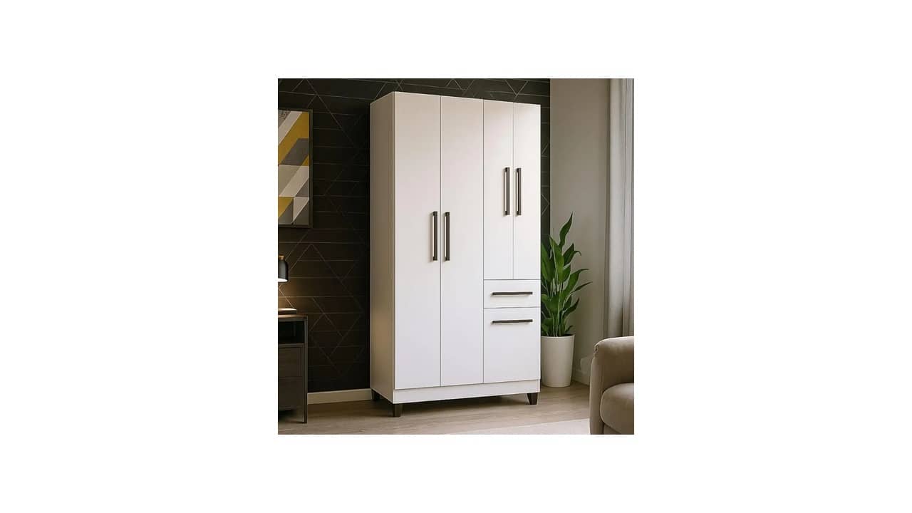 Guarda-Roupa Branco Solteiro Casal Frete Grátis: As 10 Melhores Opções