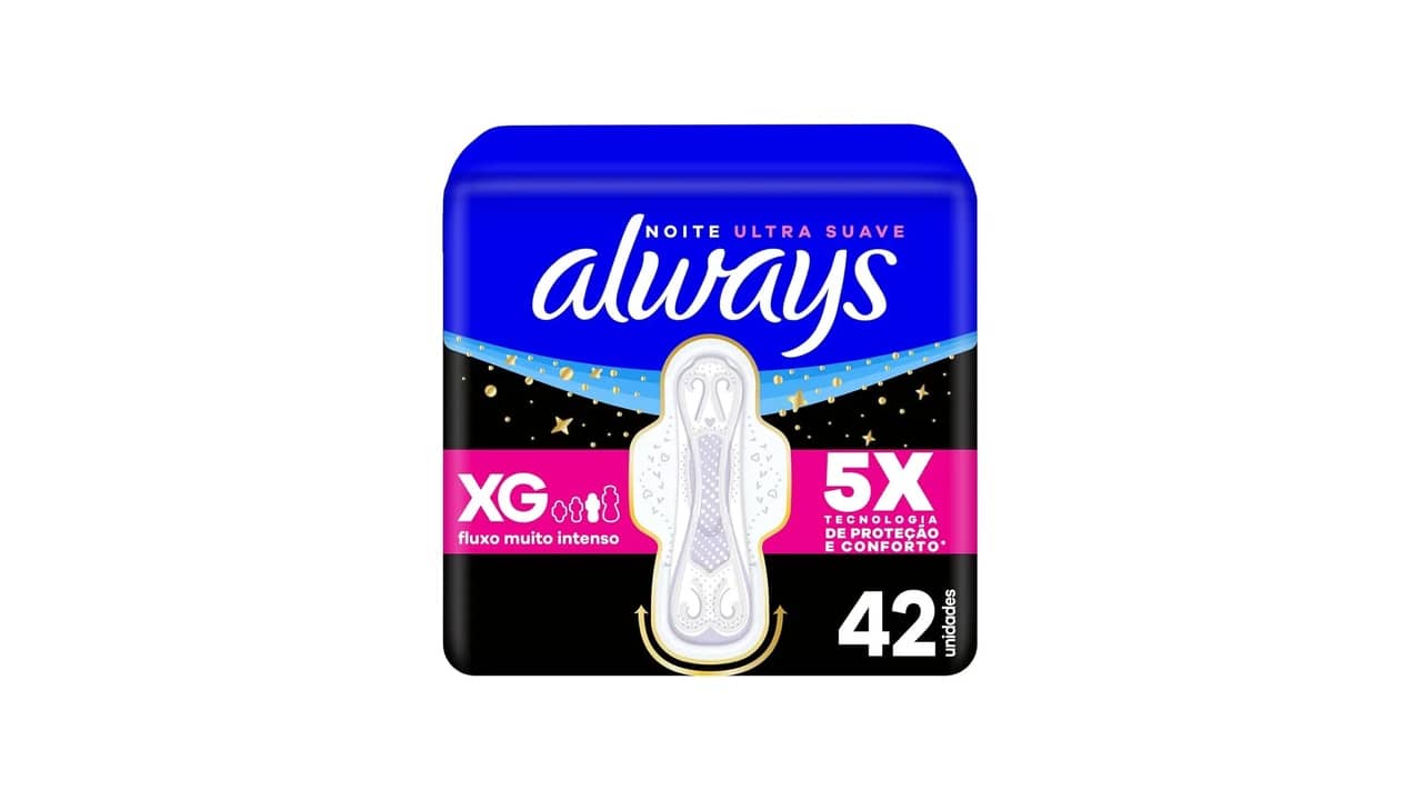 Melhor Absorvente Noturno Fluxo Intenso: 10 Opções Seguras