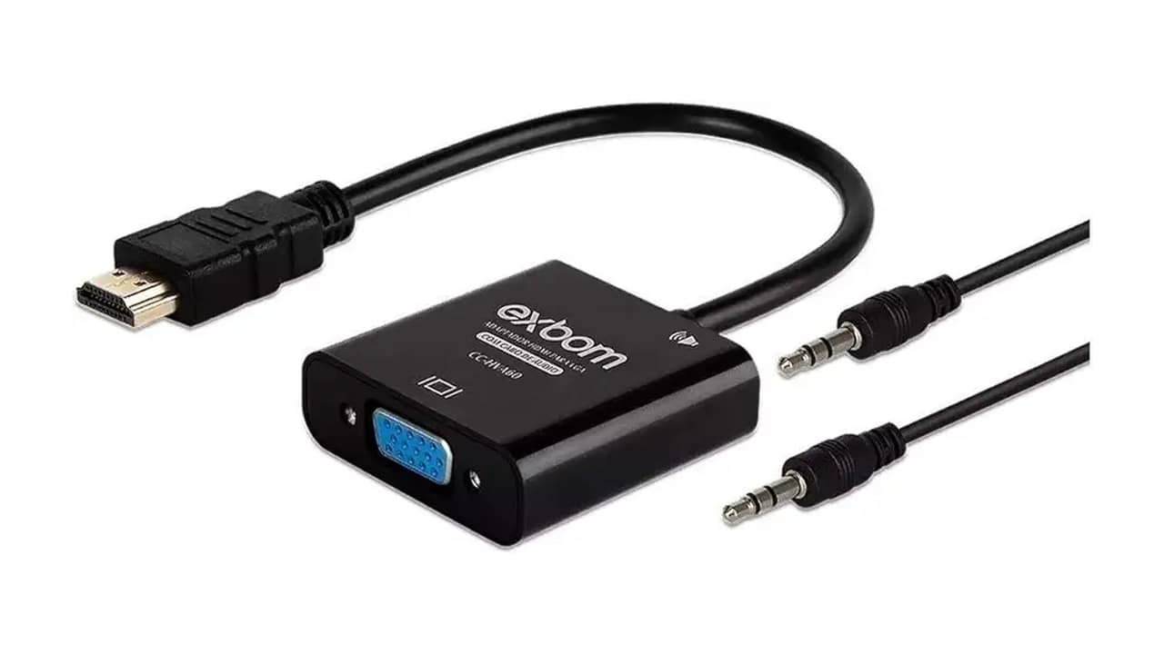 Melhor adaptador hdmi para vga: 10 Modelos Full HD