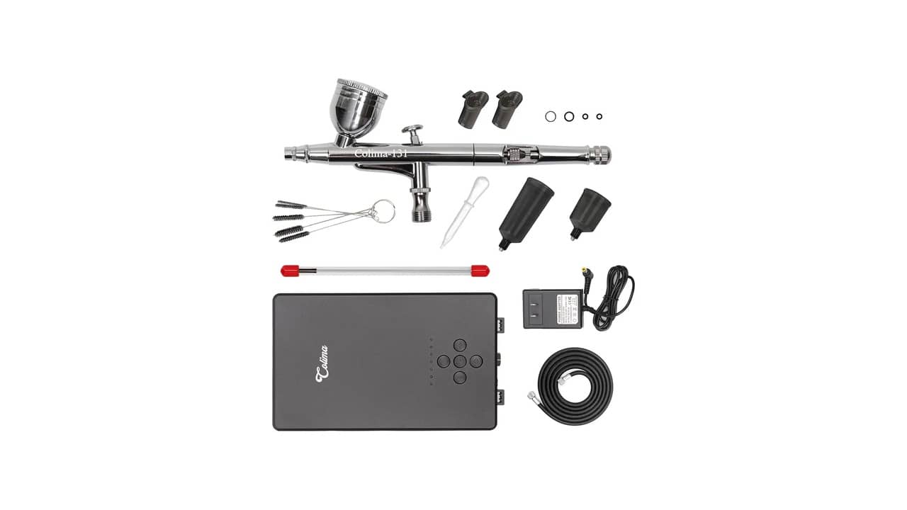 Melhor aerógrafo para iniciante: Guia de 10 Kits Práticos