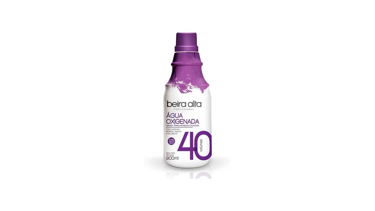 Melhor água oxigenada para descolorir cabelo preto: 30 ou 40 Volumes?
