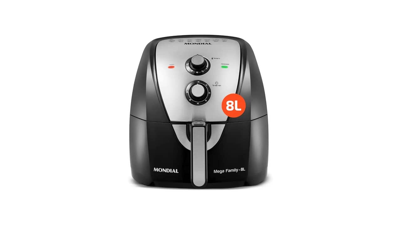 Melhor air fryer 8 litro para Família: Top 10