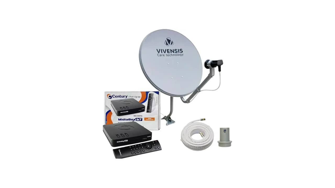 Melhor Antena Parabólica Digital: 10 Kits para a Nova Banda KU