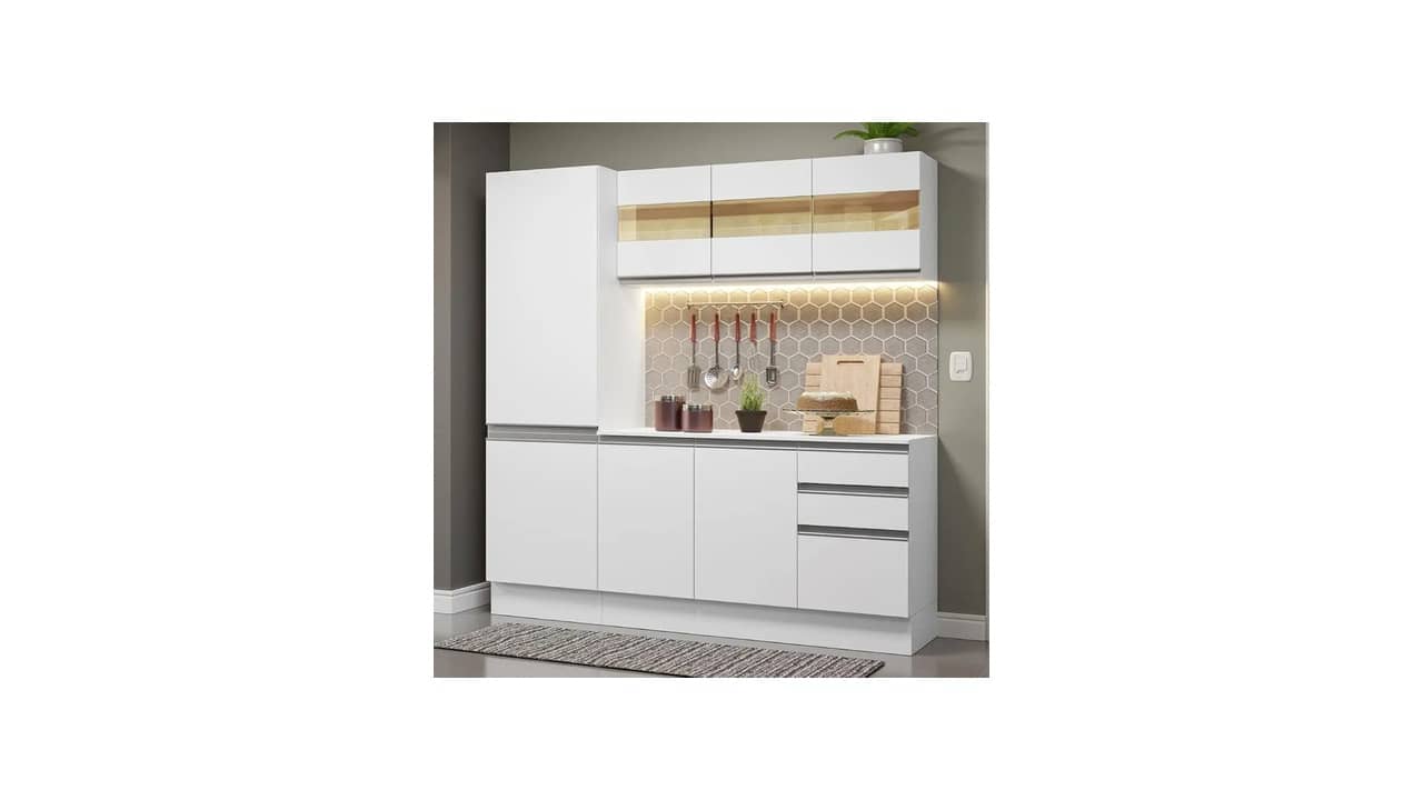 Melhor Armário de Cozinha Modulado: Design Compacto e Funcionalidade