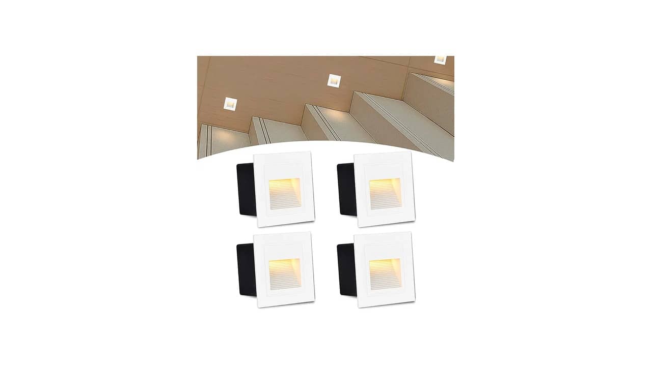 Melhor Balizador de LED para Escada de Embutir: 5 Modelos com Excelente Iluminação