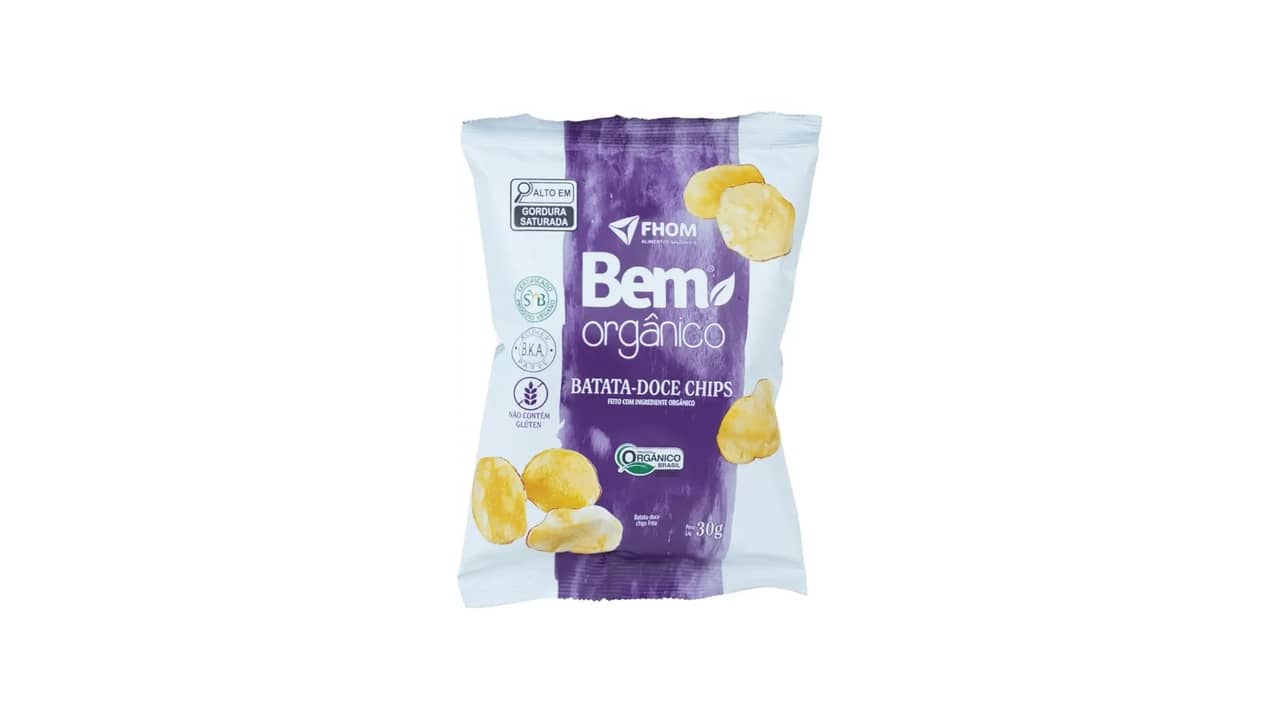 Melhor batata chips mais saudável: Top 10 Leves