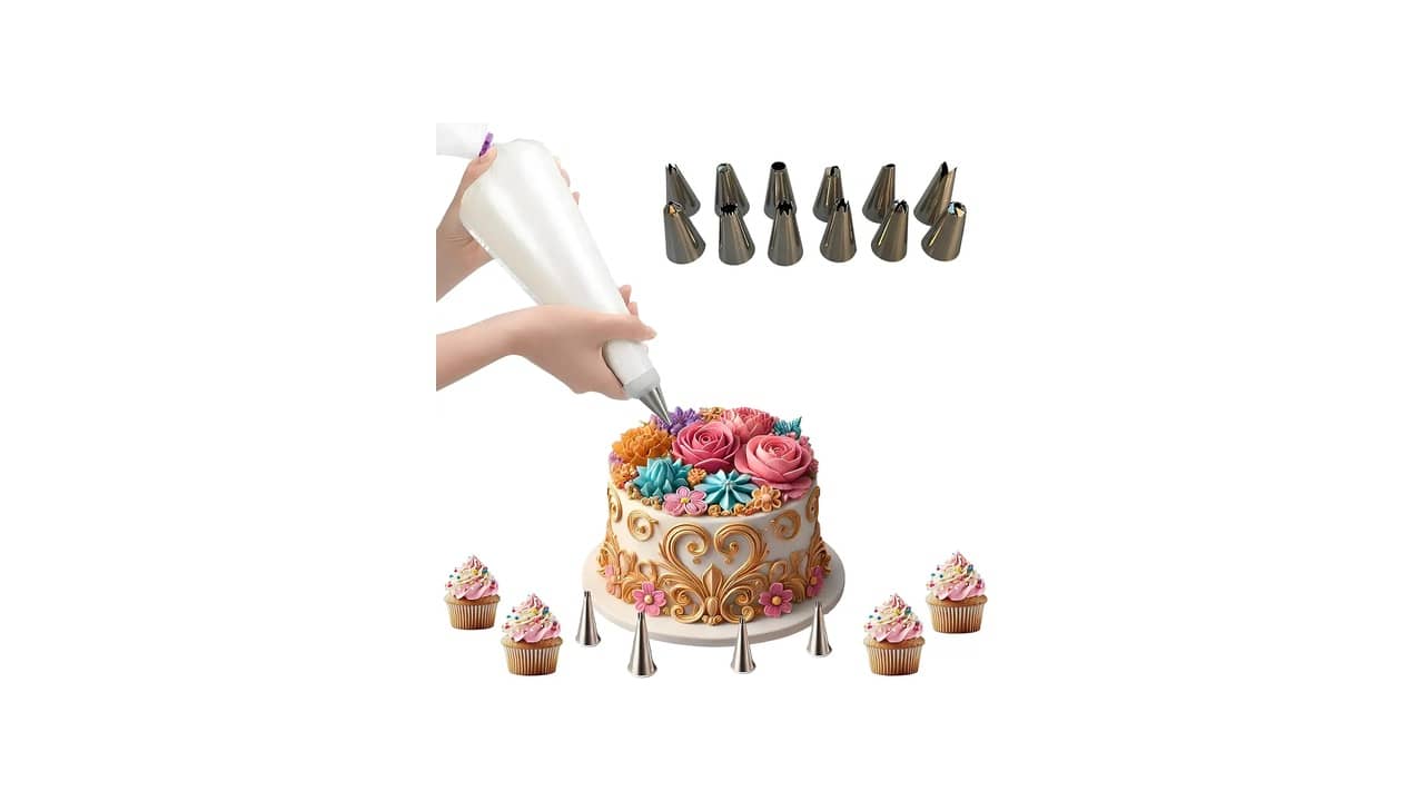 Melhor Bico de Confeitar para Iniciantes: Recursos Essenciais para Decoração de Bolos