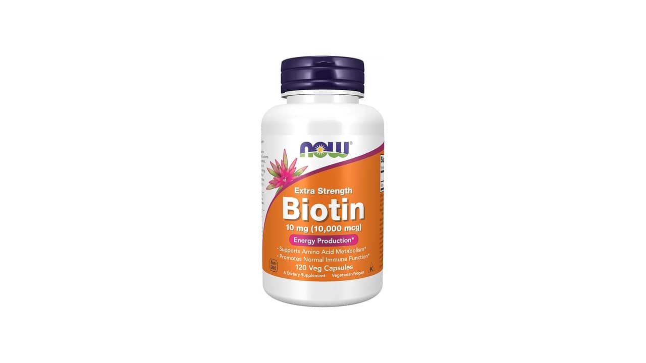Melhor Biotina Now Foods 10.000 mcg 120 Cápsulas: Vale a Pena?