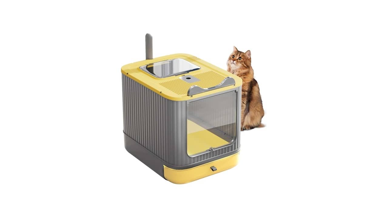 Melhor Caixa de Areia Fechada para Gatos: Reduzindo Odor e Facilitando Limpeza
