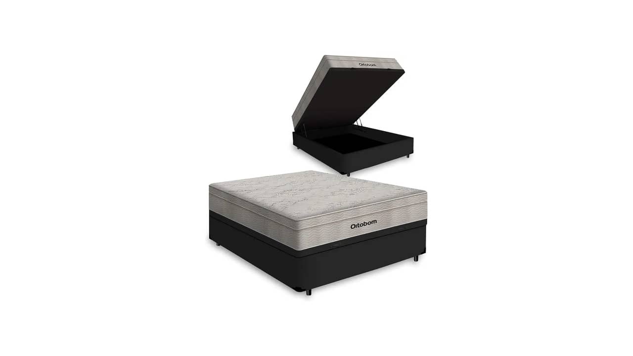 Melhor Cama Box Casal Ortobom: Molas Ensacadas ou Espuma?