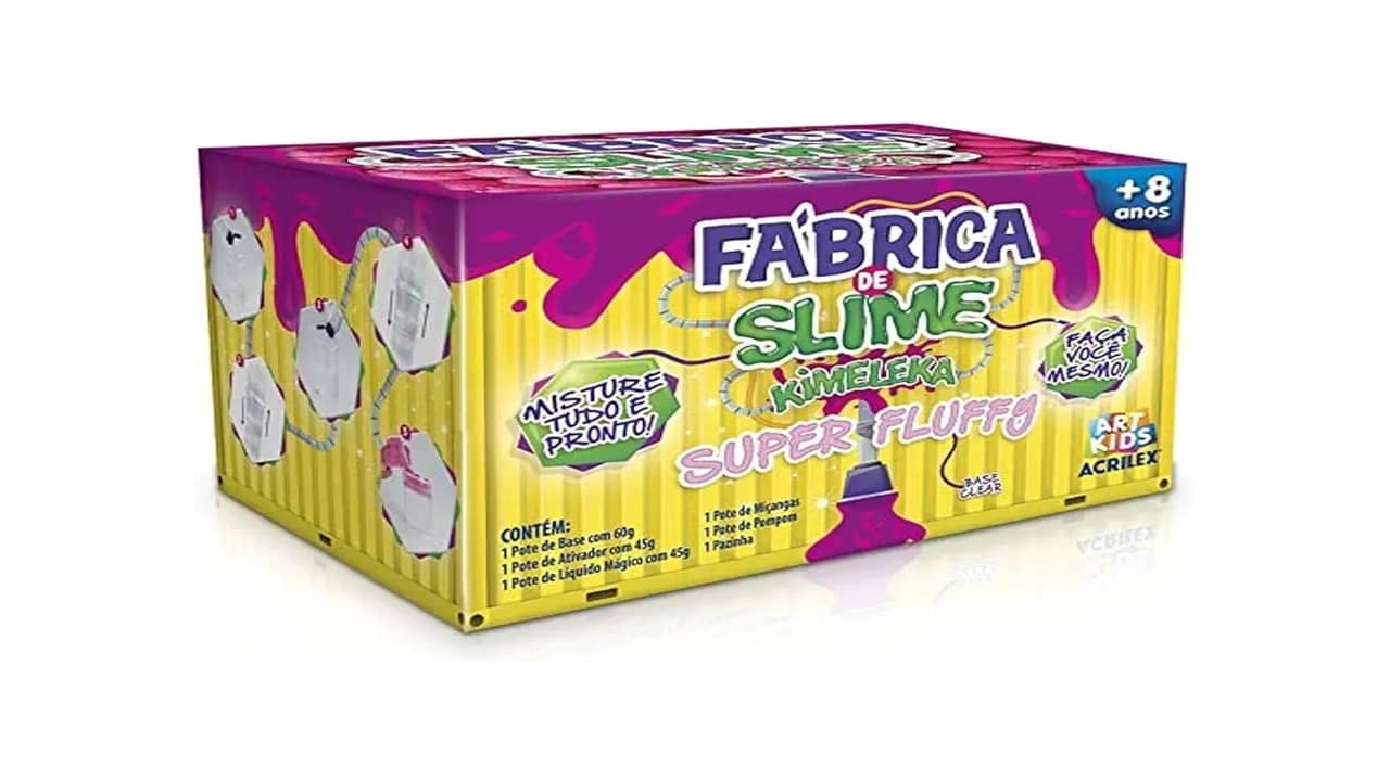 Melhor Camada para Slime: Fluffy, Transparente e Colorido