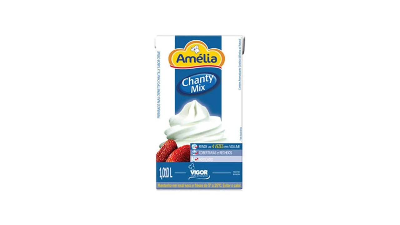 Melhor Chantilly Norcau ou Amélia para Confeitaria
