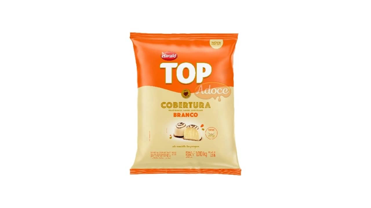 Melhor chocolate branco fracionado: 10 Opções para Confeitaria