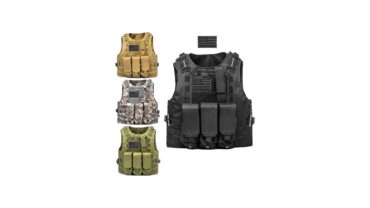 Melhor Colete Tático para Paintball e Airsoft: Leve e Resistente