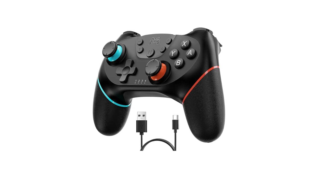 Melhor Controle para Nintendo Switch OLED: Vibração HD e Conforto Máximo