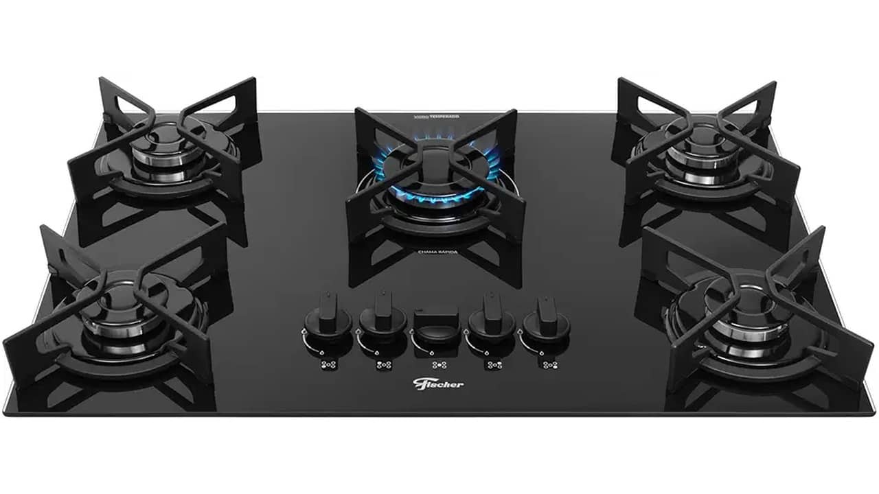 Melhor Cooktop a Gás 5 Bocas de Vidro Temperado: Qual Marca é a Melhor?