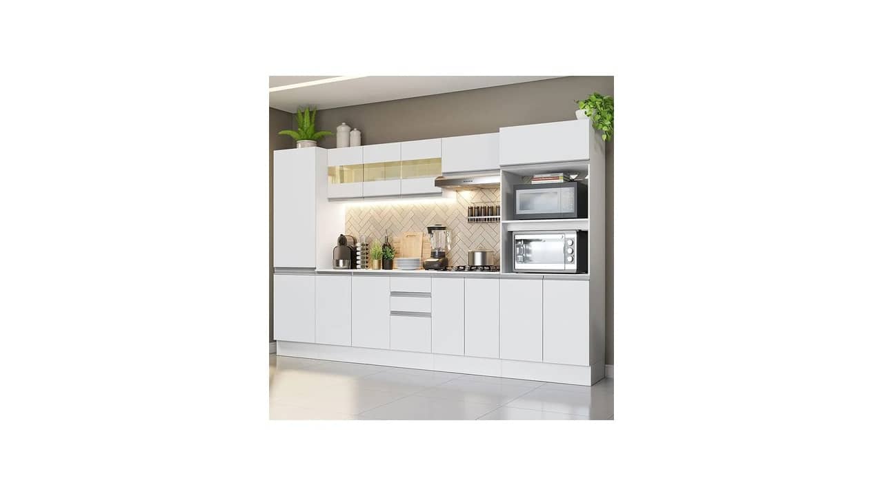 Melhor Cozinha Modulada Completa em MDF: Análise dos Modelos Mais Versáteis