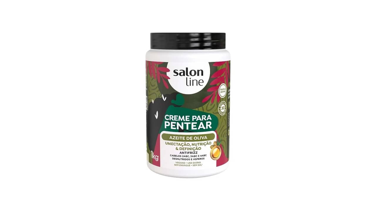 Melhor creme de pentear para cabelo ressecado Salon Line: 10 Opções Nutritivas
