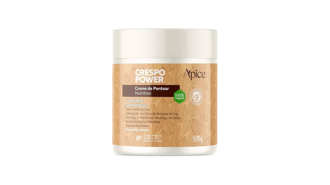 Melhor Creme Para Desembaraçar Cabelo Crespo: 10 Opções Com Super Deslizamento
