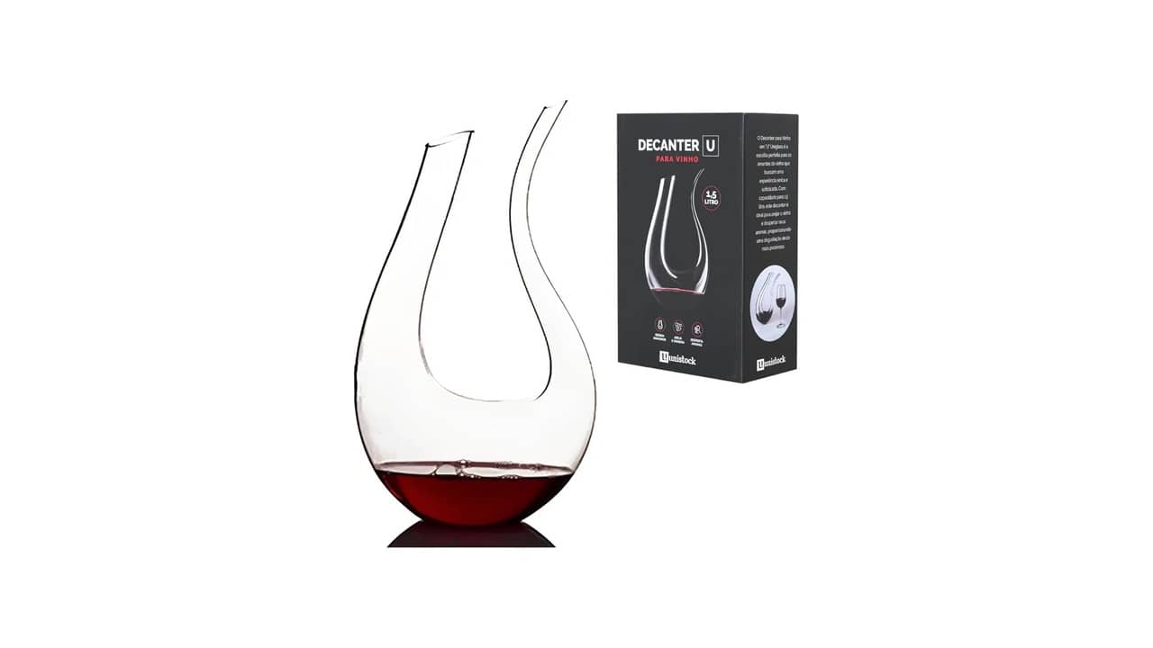 Melhor Decanter: Opções de Cristal e Vidro para Vinhos