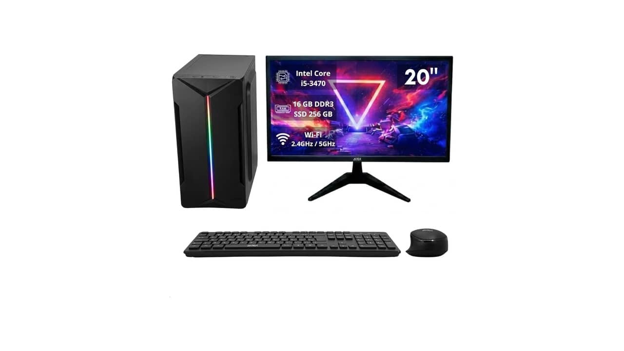 Melhor Desktop para Home Office: Intel Core i5 com Excelente Custo-Benefício