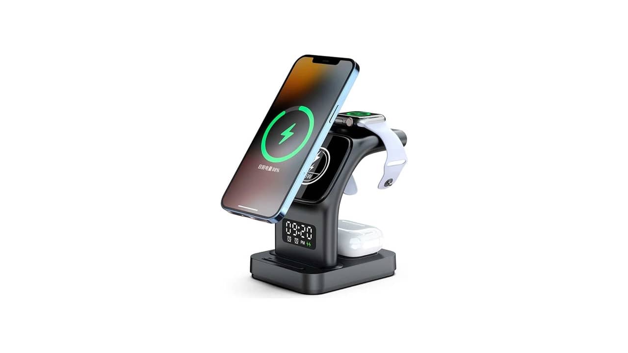 Melhor despertador para iPhone com Base Wireless