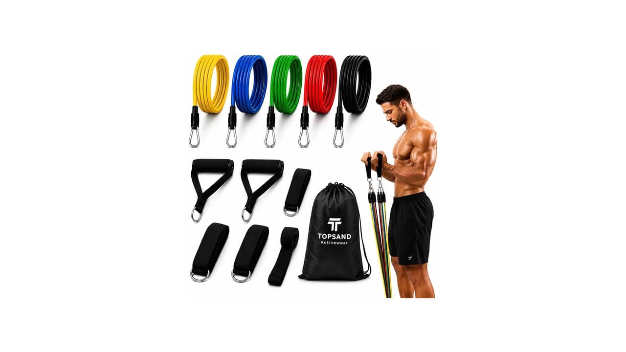 Melhor Elástico para Exercícios: Análise de 10 Kits de Resistência