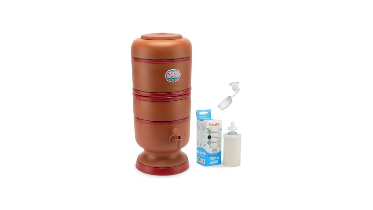 Melhor Filtro de Barro Original com Vela de Carvão Ativado: Purificação Eficaz e Saudável