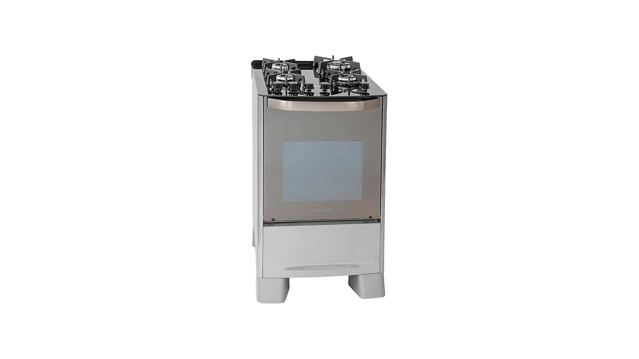 Melhor fogão 4 bocas com grill: 7 Opções de Elite