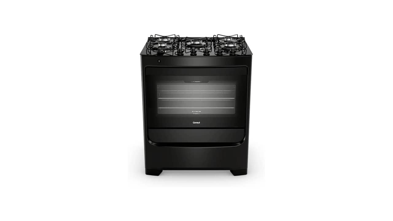Melhor Fogão Consul 5 Bocas: Acendimento Automático e Design Inox