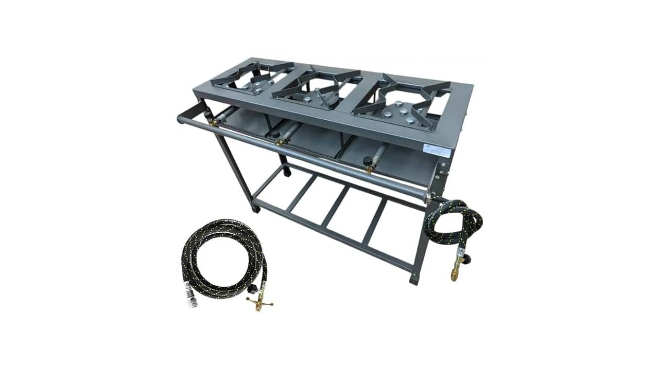Melhor Fogão Industrial 3 Bocas: Alta Pressão e Eficiência