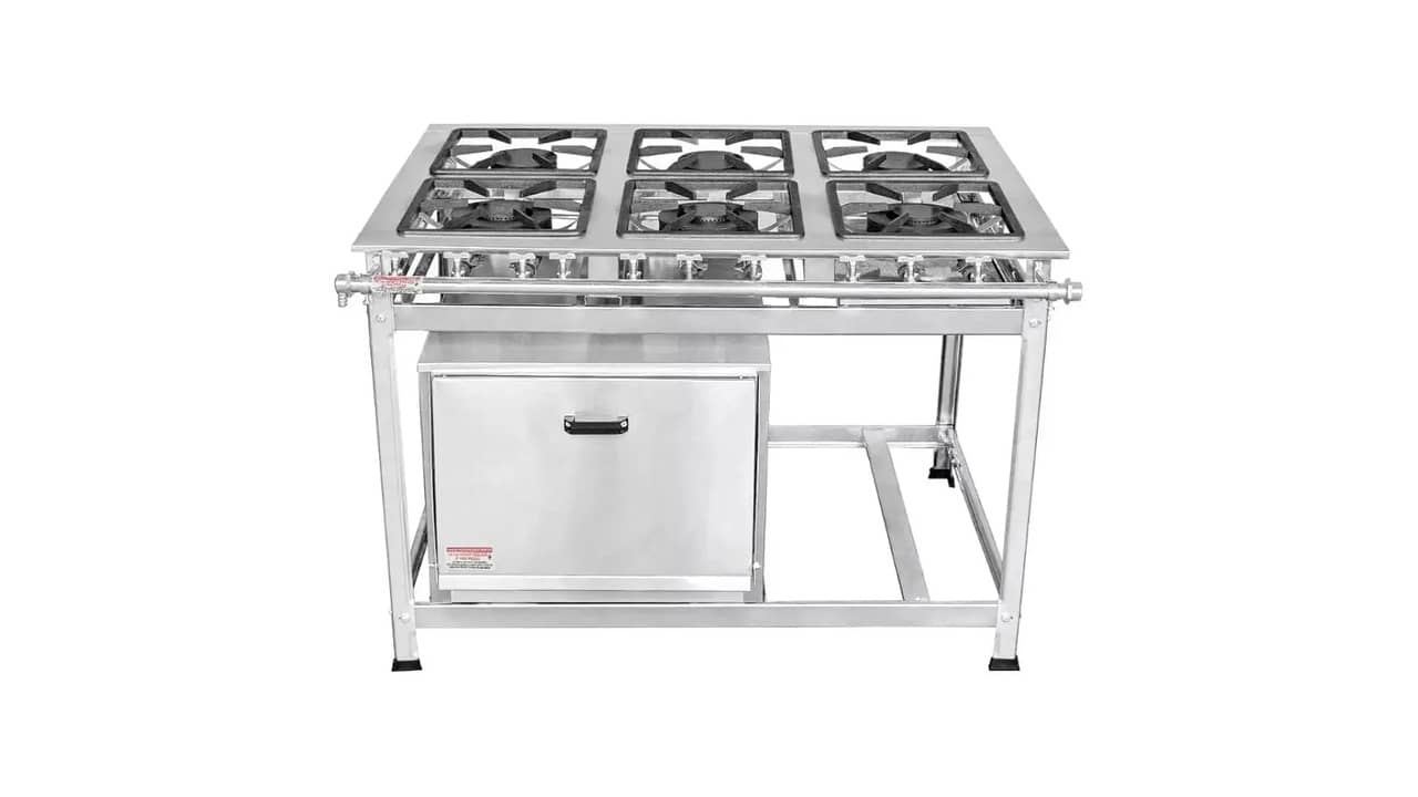 Melhor fogão industrial 6 bocas com forno: Alta vs. Baixa Pressão