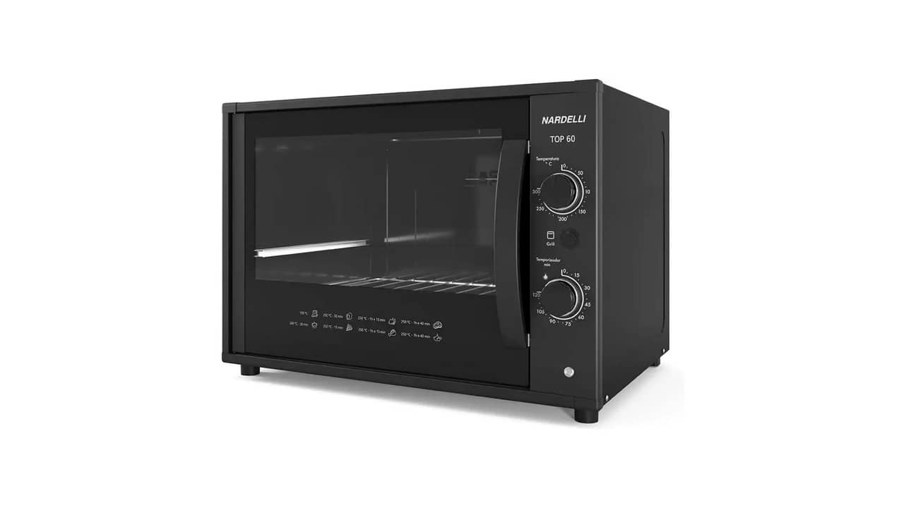 Melhor forno elétrico de bancada 60 litros: Nardelli vs Philco