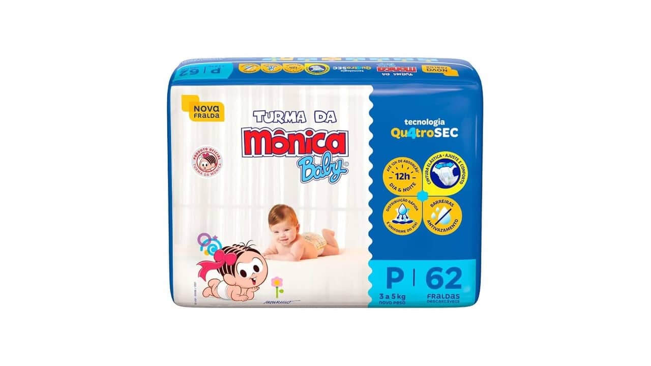 Melhor Fralda P: 10 Opções para Manter o Bebê Seco