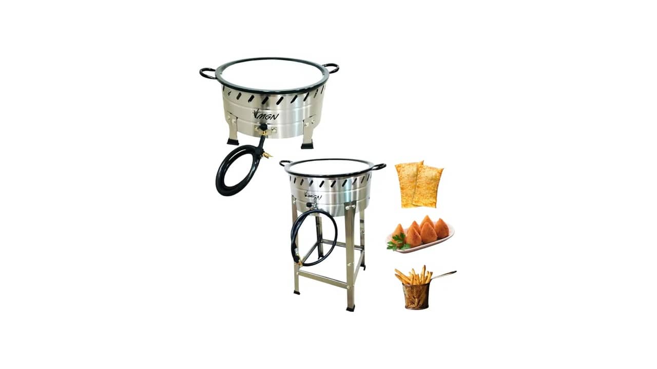 Melhor fritadeira a gás industrial: 10 Opções Robustas