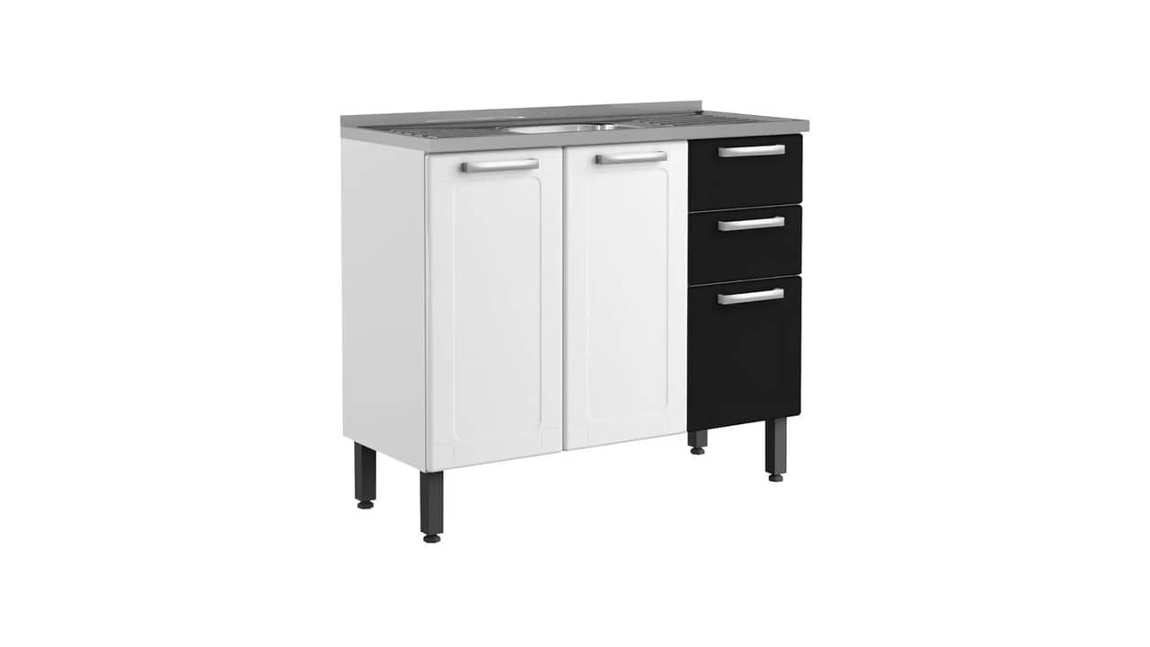 Melhor Gabinete de Cozinha com Pia de Inox Inclusa: Qual Escolher?