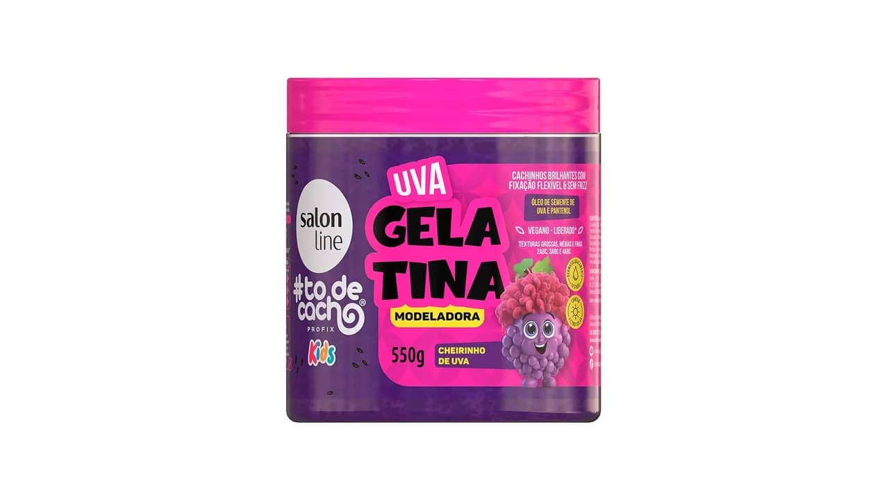 Melhor Gelatina da Salon Line de Fruta: Uva, Melancia ou Manga?