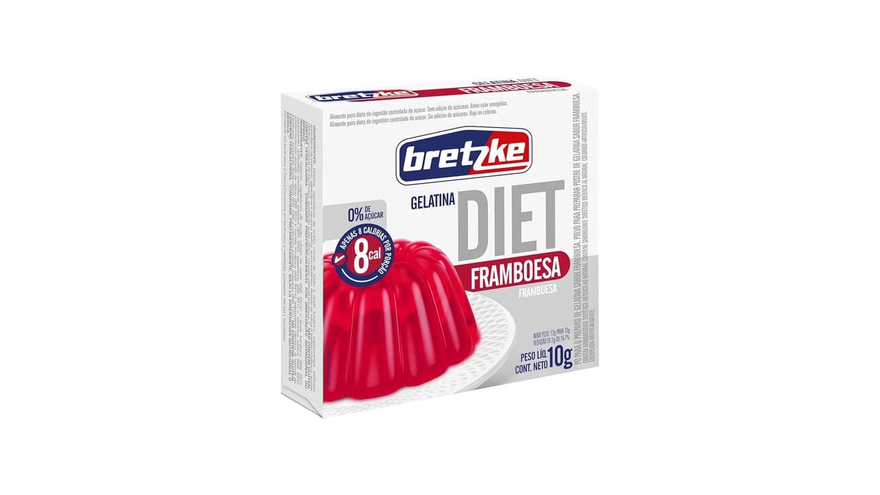 Melhor gelatina zero ou diet: 10 Opções Low Carb