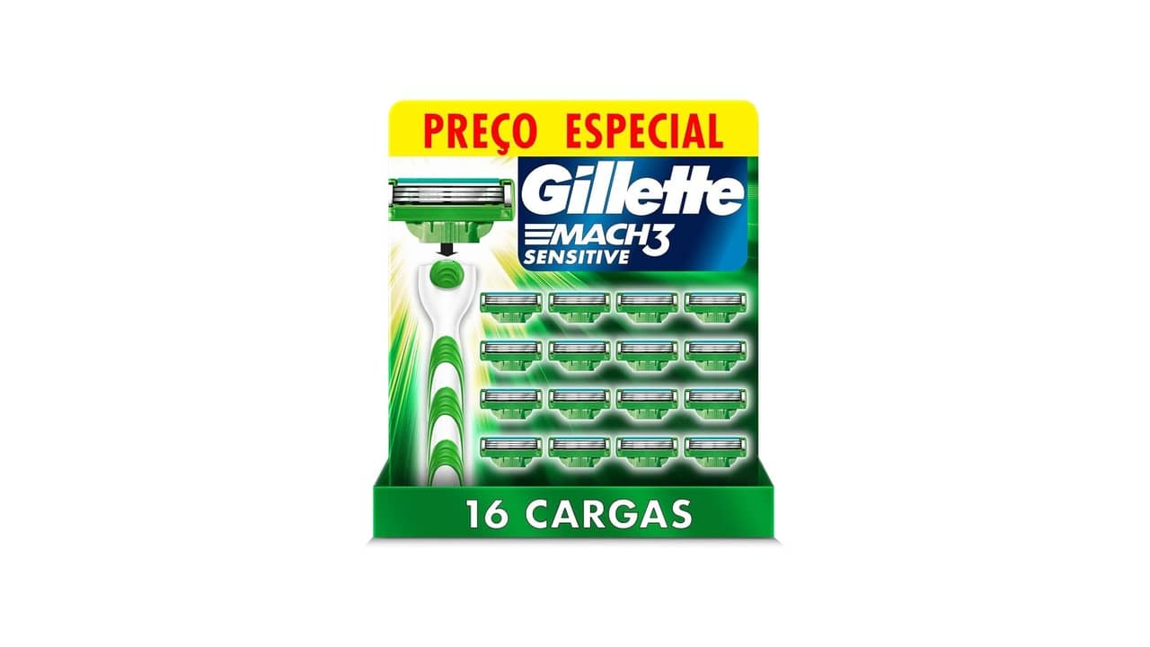 Melhor Gillette Mach 3: Sensitive, Carbono ou Regular?