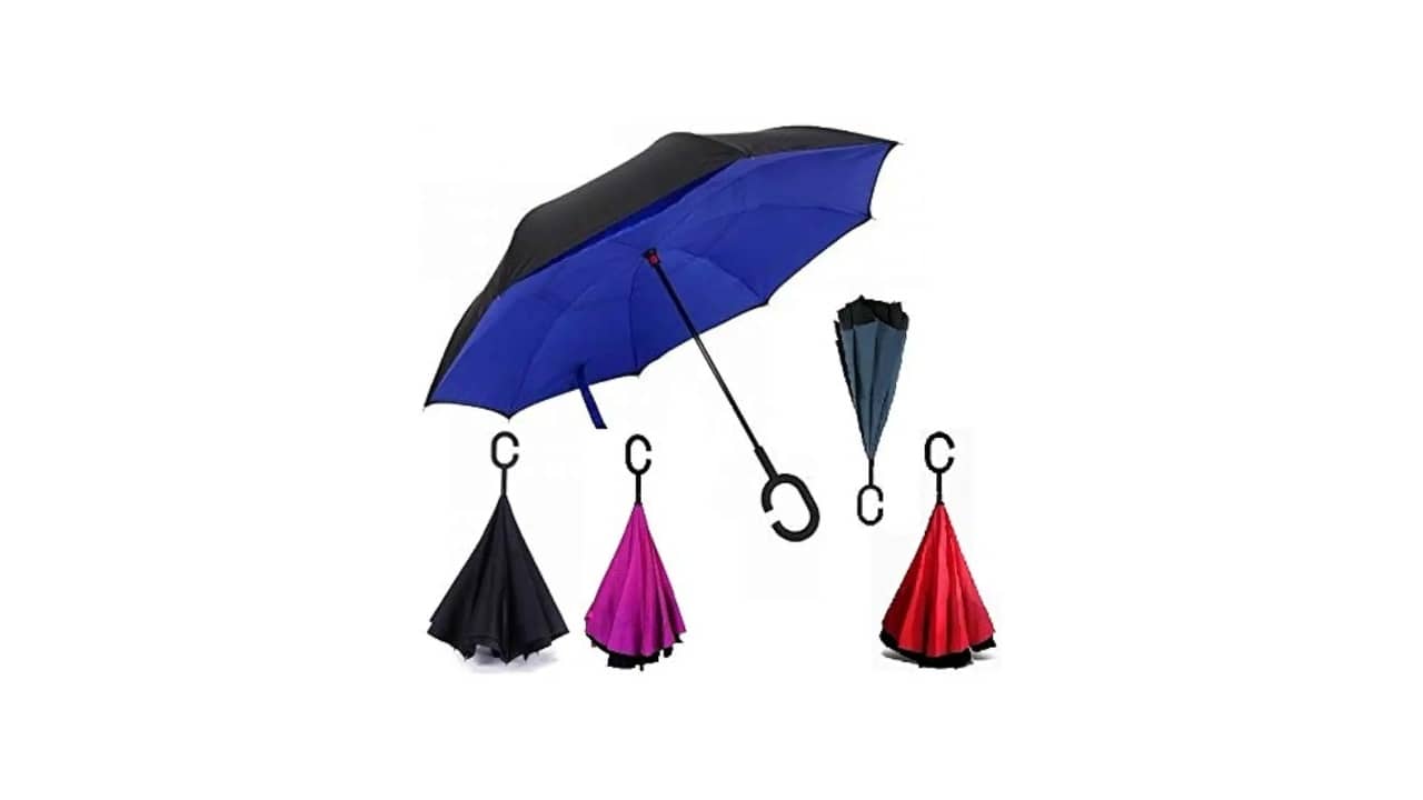 Melhor Guarda-chuva Invertido: Top 10 com Tecido Duplo Impermeável