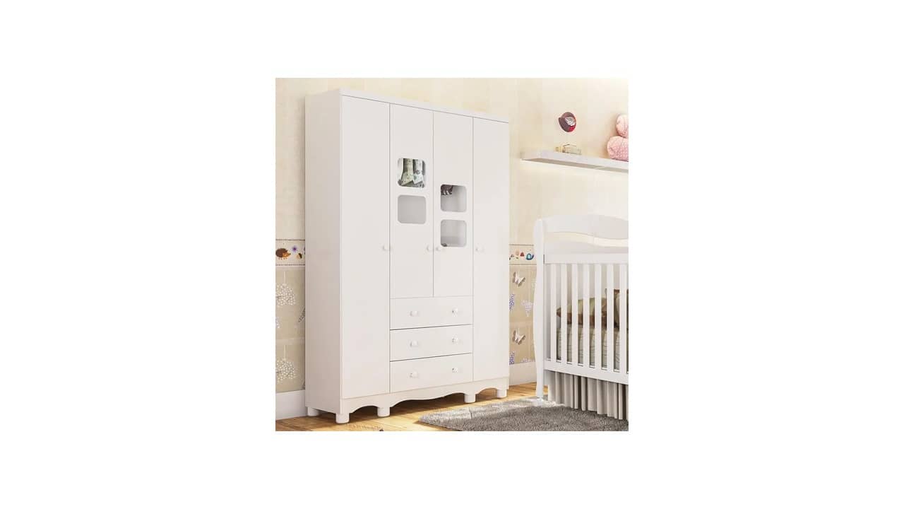 Melhor Guarda Roupa Infantil: 10 Opções de Alta Durabilidade