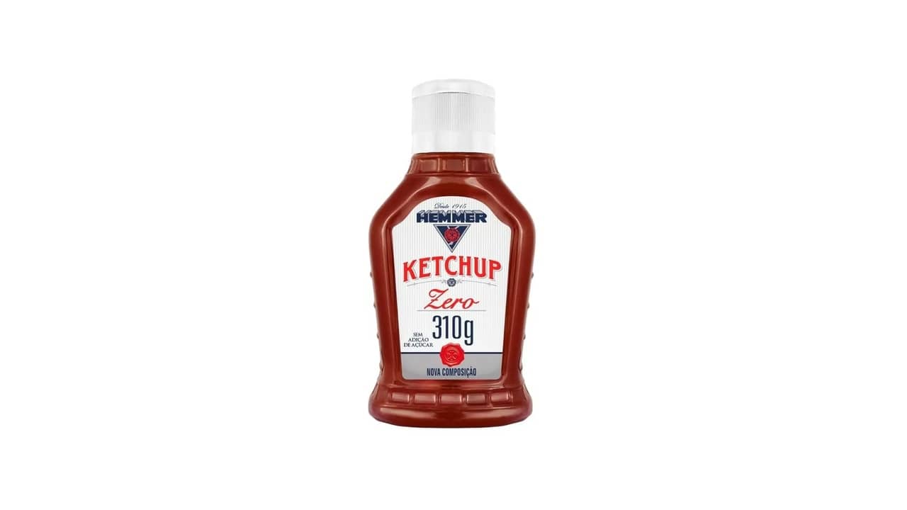 Melhor ketchup para dieta: 3 Opções Zero Açúcar