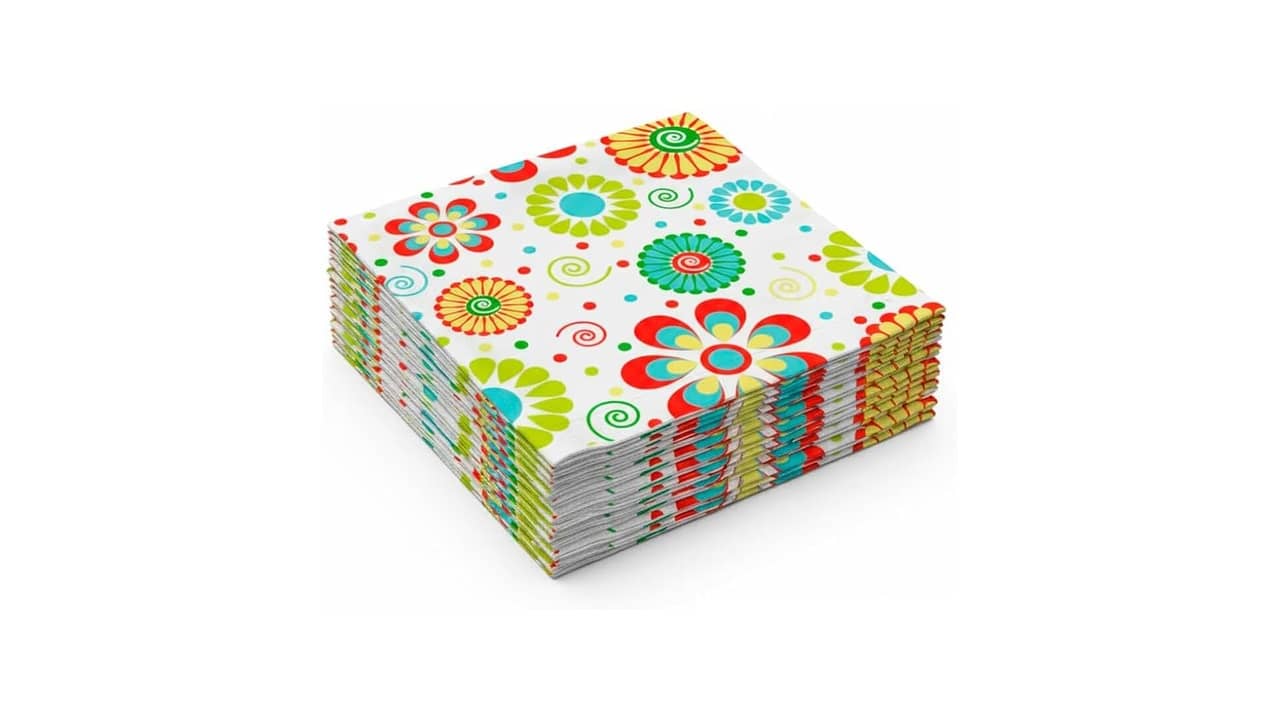 Melhor Kit de Guardanapos de Papel Folha Dupla Colorido: Qual É a Melhor Opção em Termos de Estampa e Comodidade?
