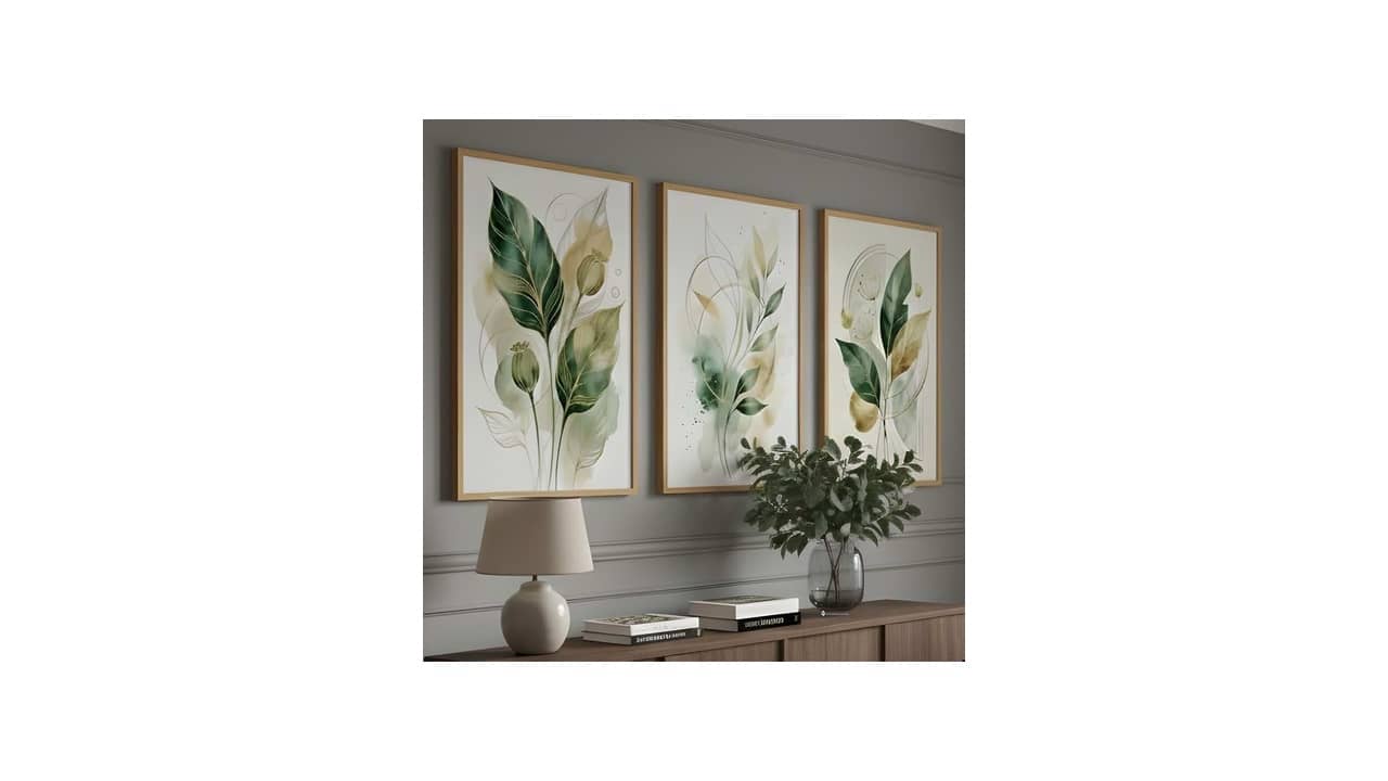 Melhor Kit de Quadros Decorativos para Sala de Estar: Arte Minimalista vs Floral