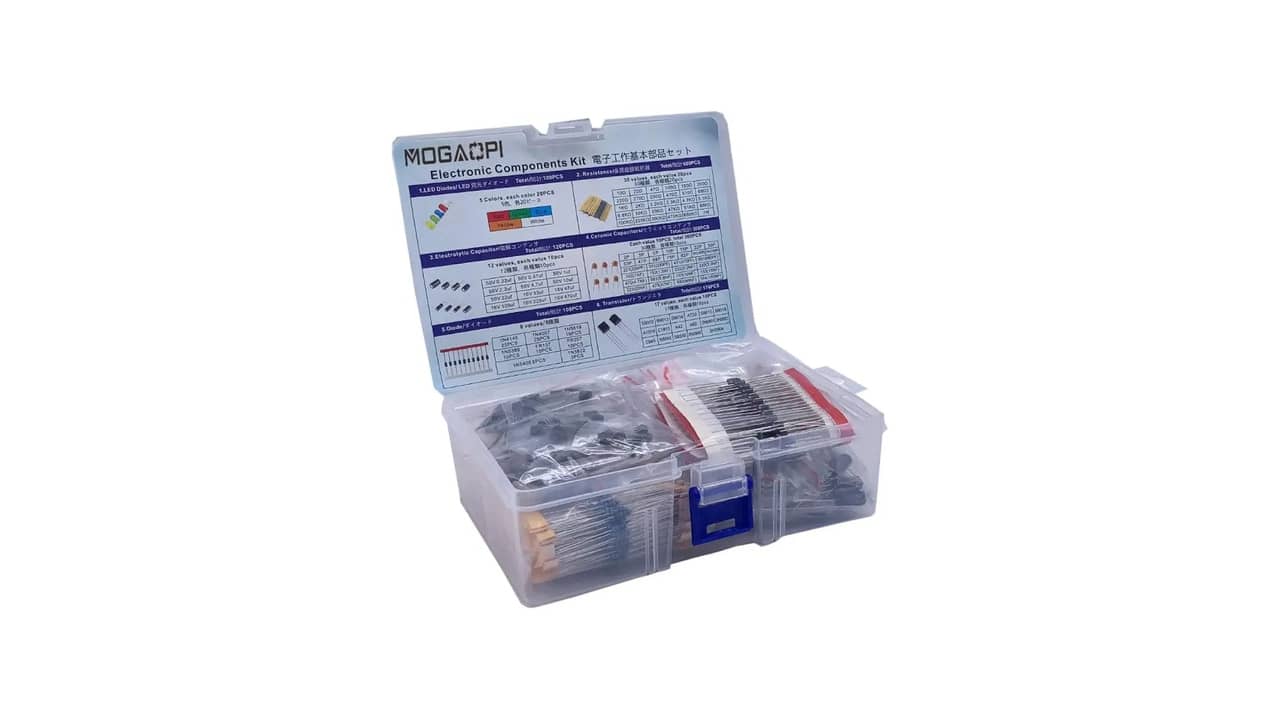 Melhor Kit de Resistores e Capacitores Variados: Qual Conjunto É Perfeito para Seus Projetos?