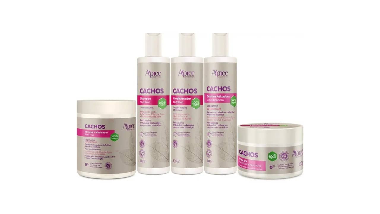 Melhor Kit Pra Cabelo Cacheado: 10 Itens Definidos