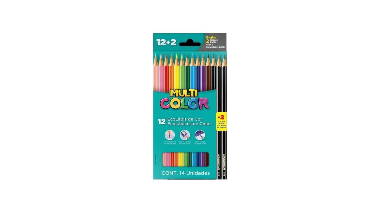 Melhor Lápis de Cor Escolar: 10 Opções Duráveis