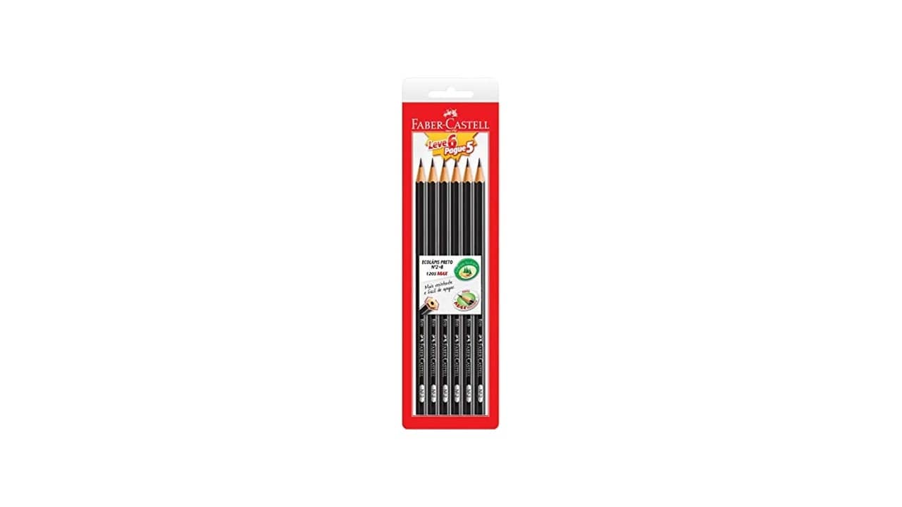 Melhor lápis de escrever: 10 Modelos HB e 2B Ideais