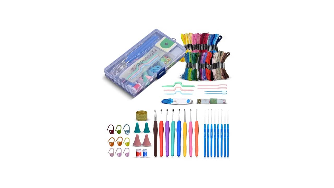 Melhor linha e agulha de crochê para iniciante: 10 Kits Práticos